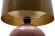 Tischlampe Benito im Extravagante Design in Farbe Rosa / Gold aus Eisen handgefertigt Raum3