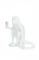 Tischlampe Donald im Ausgefallene Design in Farbe Weiß aus Kunstharz handgefertigt Raum1