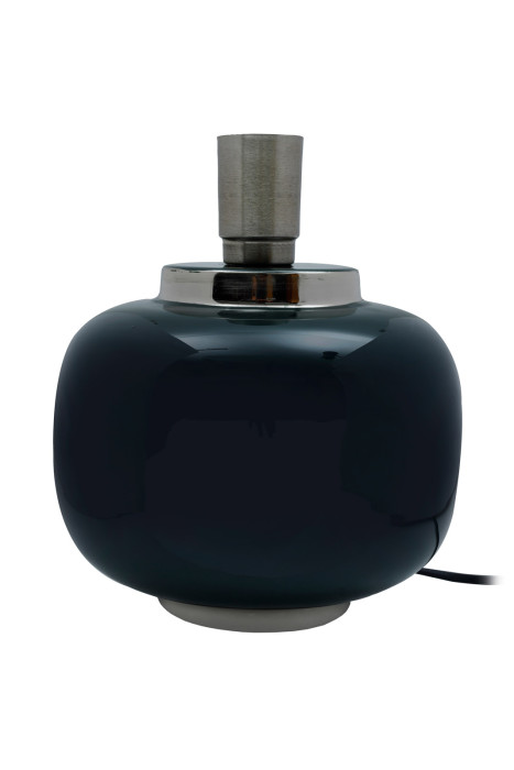 Table Lamp Lion in extravagant design in color dark Green / silver handmade from iron main product photo