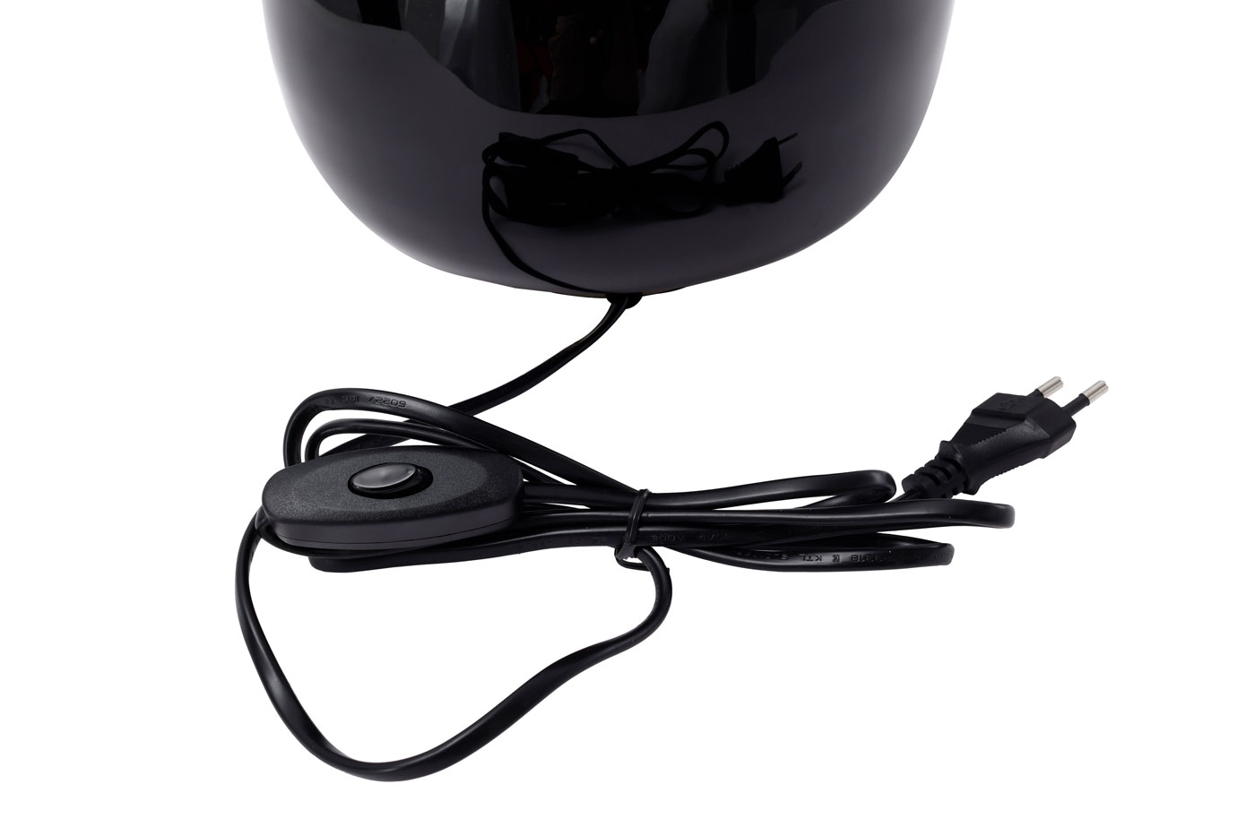 Tischlampe Lion im Extravagante Design in Farbe Schwarz / Silber aus Eisen handgefertigt Raum5