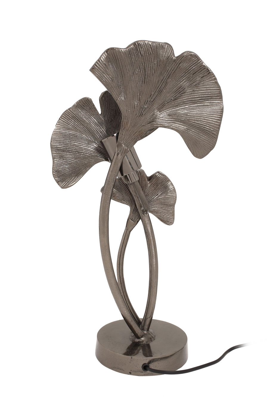 Tischlampe Nature im Industrial Design in Farbe Schwarz aus Alumium handgefertigt Raum4