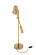 Tischlampe Stephen im Industrial Design in Farbe Gold aus Stahl, Messing u. Eisen handgefertigt Raum4