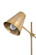Tischlampe Stephen im Industrial Design in Farbe Gold aus Stahl, Messing u. Eisen handgefertigt Raum5