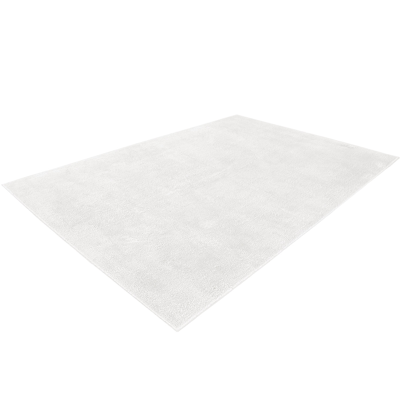 Weicher Hochflorteppich Elfenbein CLASSIC rechteckig 40mm Raum2