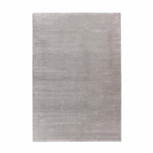Soft high pile carpet gray CLASSIC rectangular height 20 mm