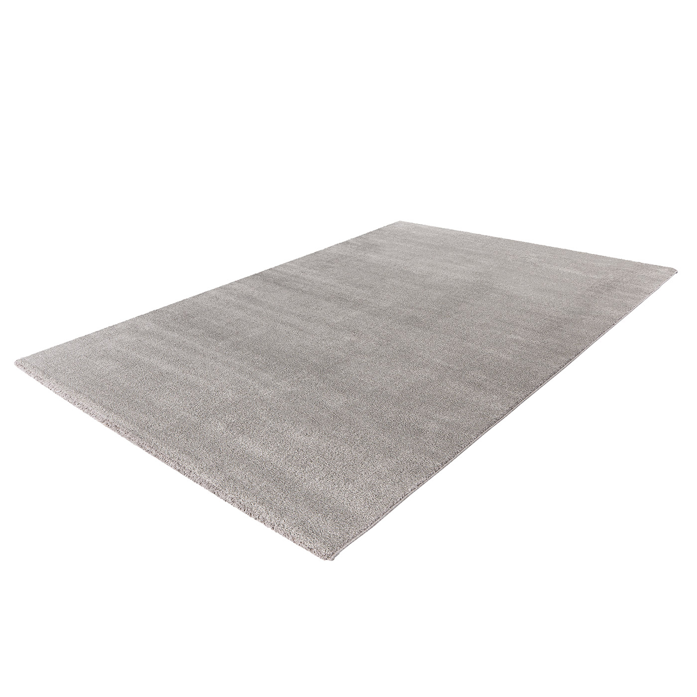 Weicher Hochflorteppich Grau CLASSIC rechteckig 20mm Raum2
