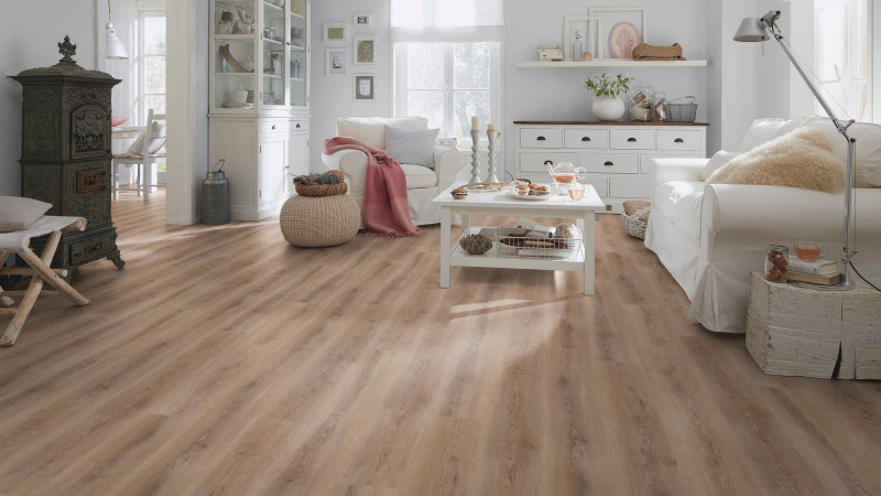Suelo de diseño Wineo 600 Wood Rigid #SmoothPlace 1 lama biselada main product photo