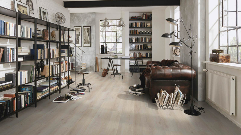 Suelo de diseño Wineo 600 Wood XL Rigid #CopenhagenLoft 1 lama con borde biselado main product photo