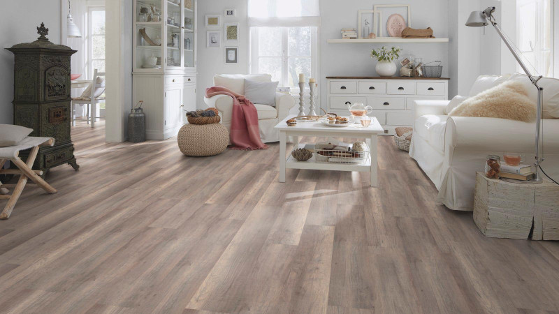 Wineo Laminat 300 Medium Welsh Dark Oak 1-Stab Landhausdiele main product photo