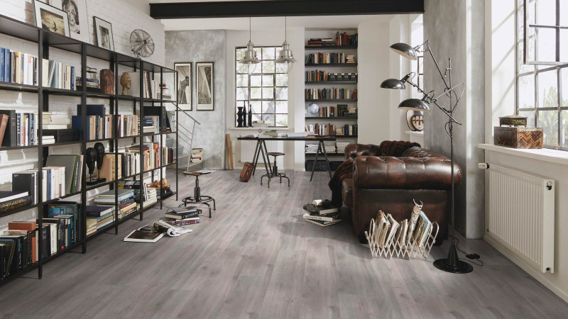 Wineo Stratifié 500 XXL V4 Balanced Oak Grey 1 frise 4V main product photo