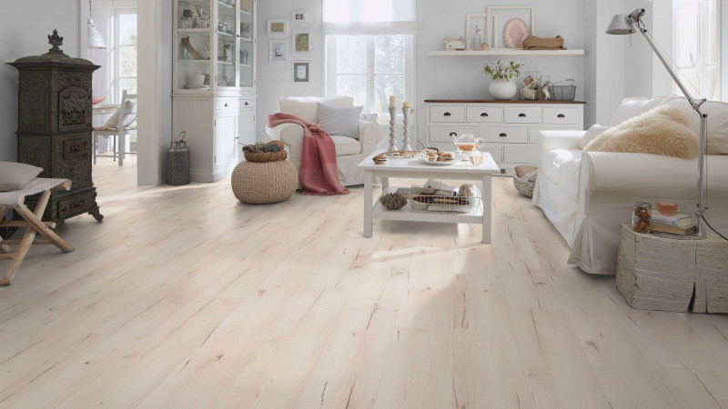 Wineo Laminat 500 XXL V4 Strong Oak White 1-Stab Landhausdiele 4V main product photo