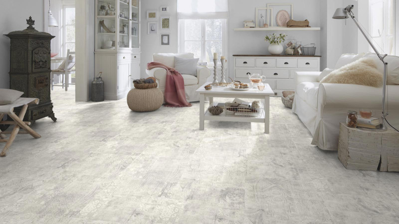 Suelo orgánico Wineo Purline 1500 Fusion XL Ornaments.Cool.Light tile look main product photo