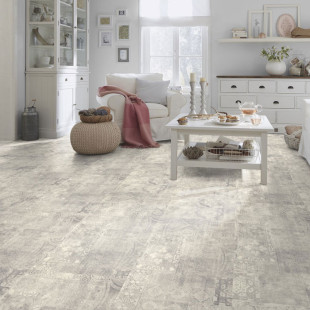 Wineo Purline organic flooring 1500 Fusion XL Ornaments.Pure.Light tile look