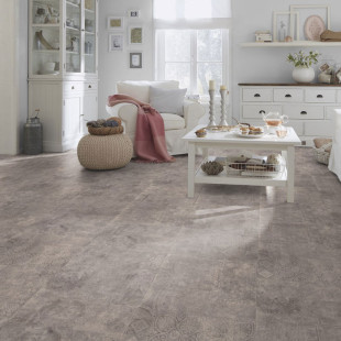 Wineo Purline organic flooring 1500 Fusion XL Ornaments.Warm.Dark tile look