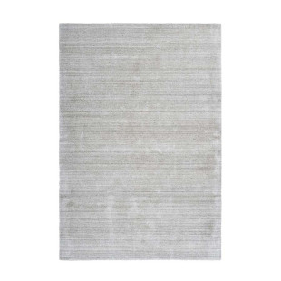 Wool carpet Handmade Silver Ivory MODERN rectangular height 17 mm