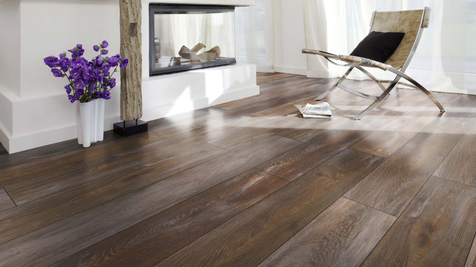 Skaben Laminat Durable Oak rustic 1-Stab Landhausdiele 4V