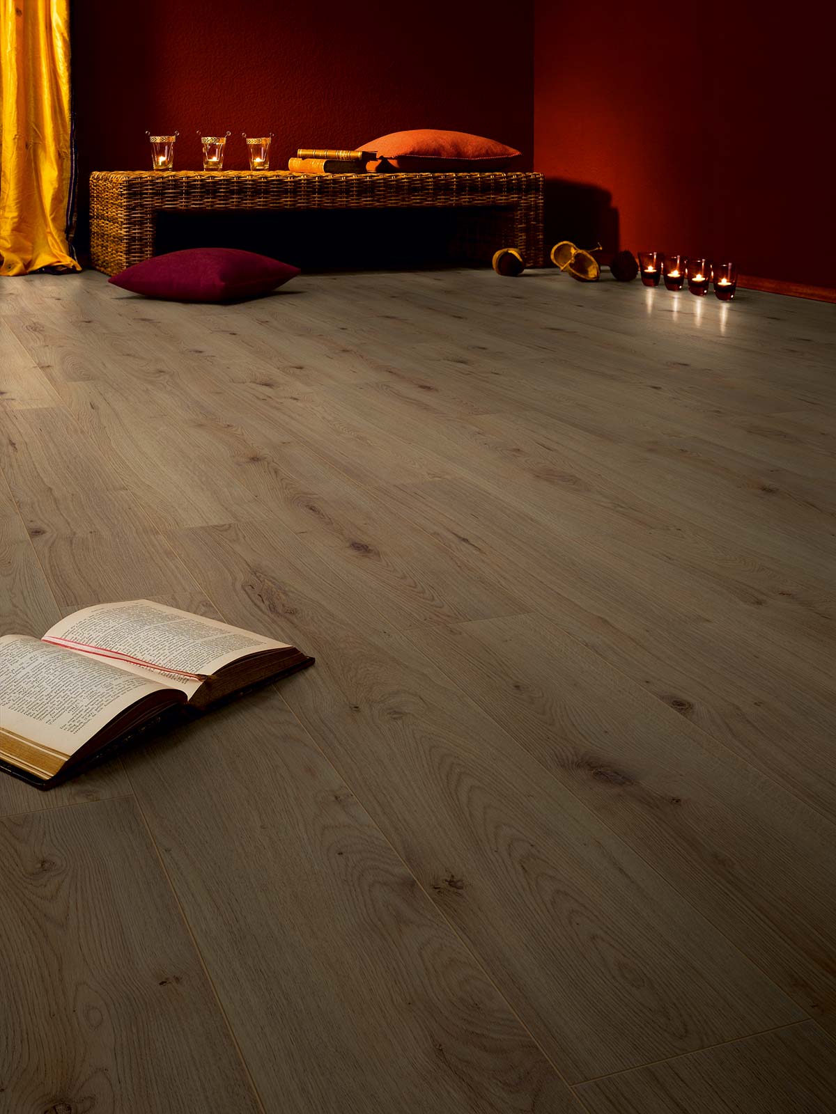 Skaben Laminat Lofty 7 Millennium Eiche 1-Stab Landhausdiele