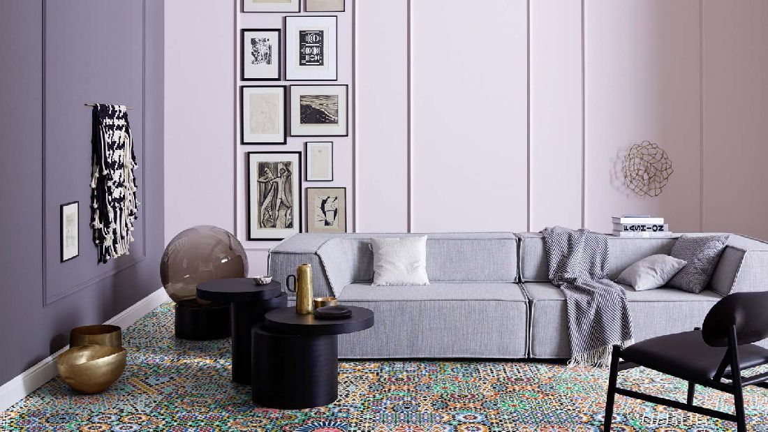 Skaben Laminate Noble 6 Mosaic Tile look