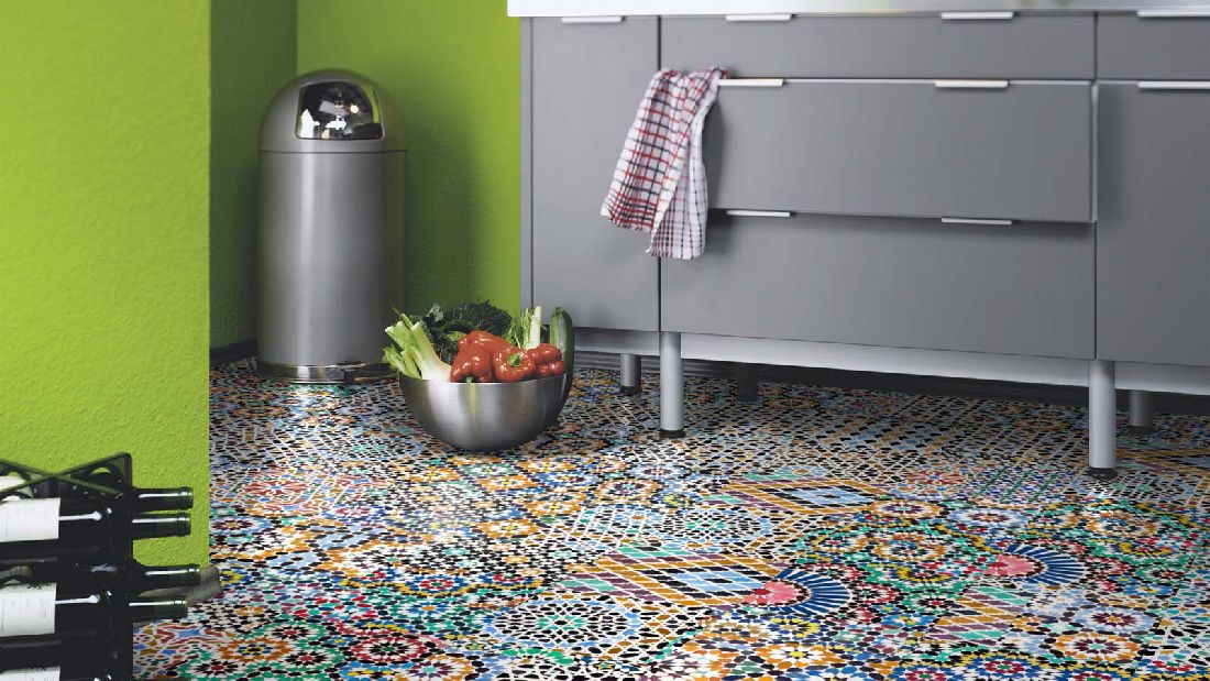 Skaben Laminate Noble 6 Mosaic Tile look