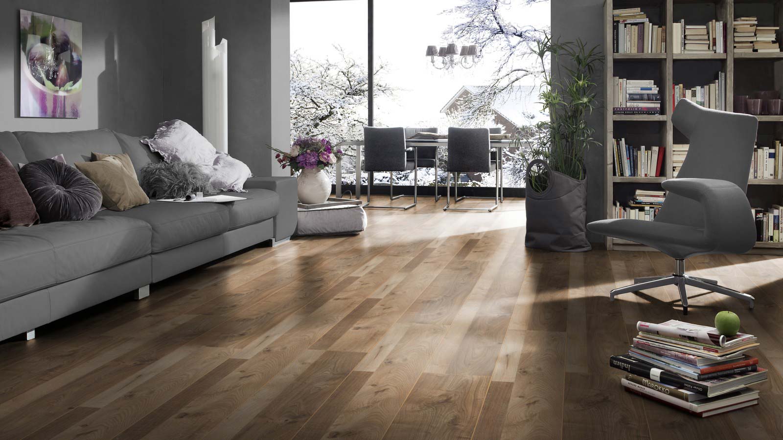 Skaben Laminat Select Eiche Rosemont Vielstab 4V