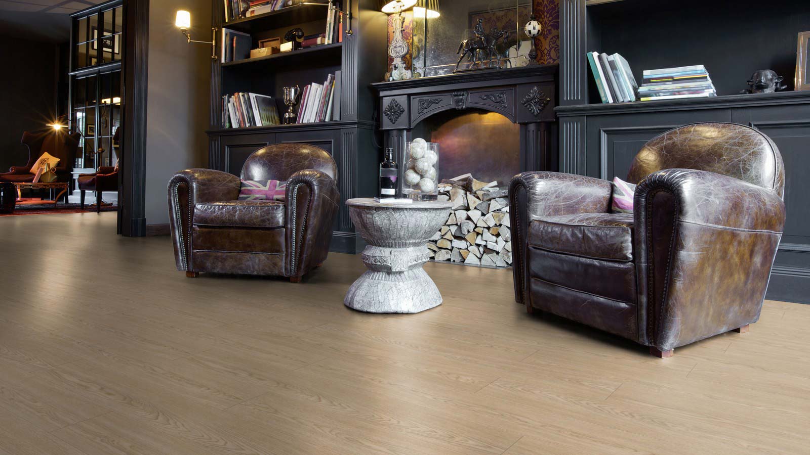 Skaben Laminat Select Eiche Turin 1-Stab Landhausdiele 4V