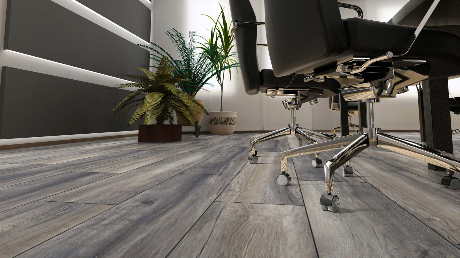 Skaben Laminat Select Plus Harbour Eiche Grau 1-Stab Landhausdiele 4V