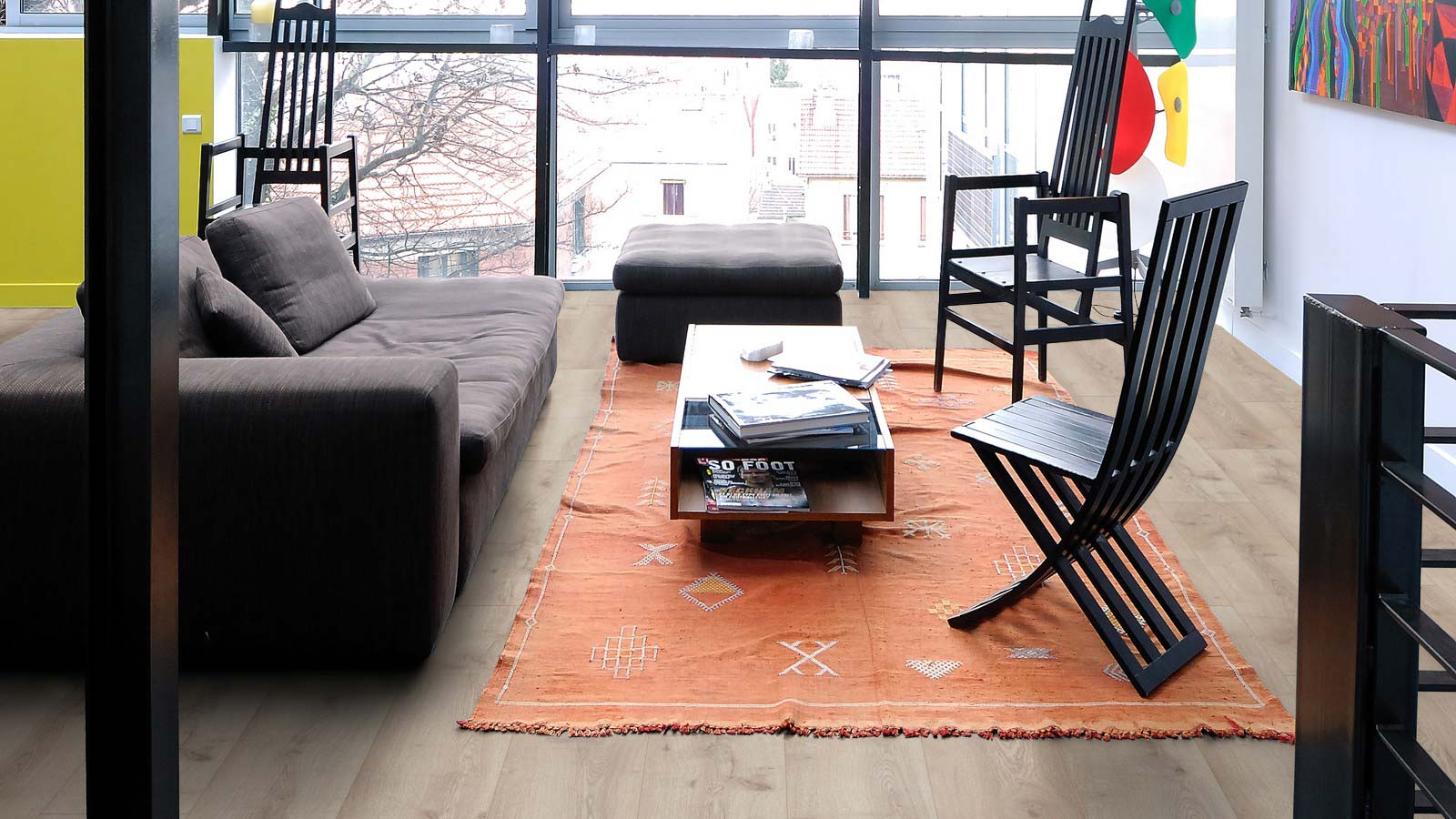 Skaben Laminat Wide Plus Berg Eiche Beige 1-Stab Landhausdiele 4V