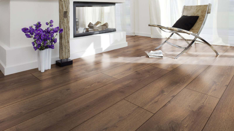 Skaben Laminat Wide Plus Berg Eiche Braun 1-Stab Landhausdiele 4V main product photo