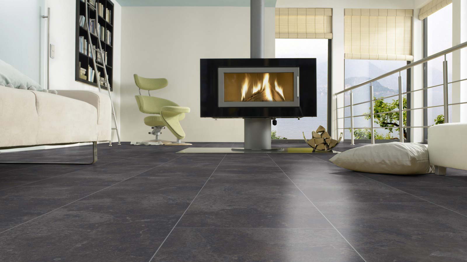 Skaben Laminat XXL Plus Himalaya Fliesenoptik 4V