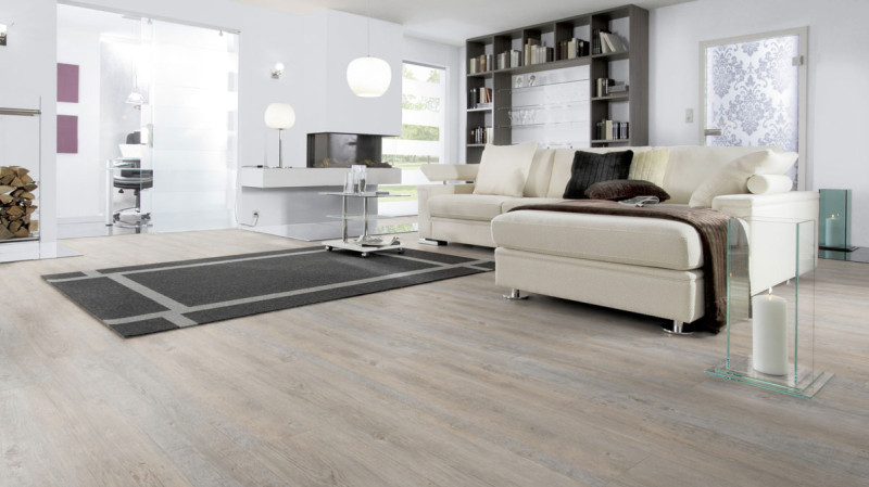 Suelo vinílico Wineo 400 Wood Desire Oak Light 1-lama 4V para pegar main product photo