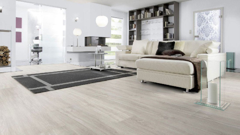Wineo Vinyl flooring 400 Wood XL Multi-Layer Ambition Oak Calm 1-strip main product photo