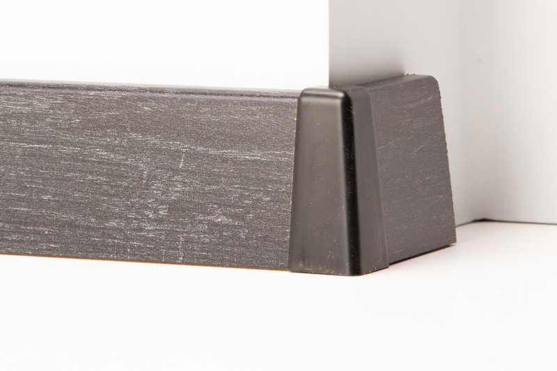 Classen External corners for CLIP Skirting boards 19x58 Plain black main product photo