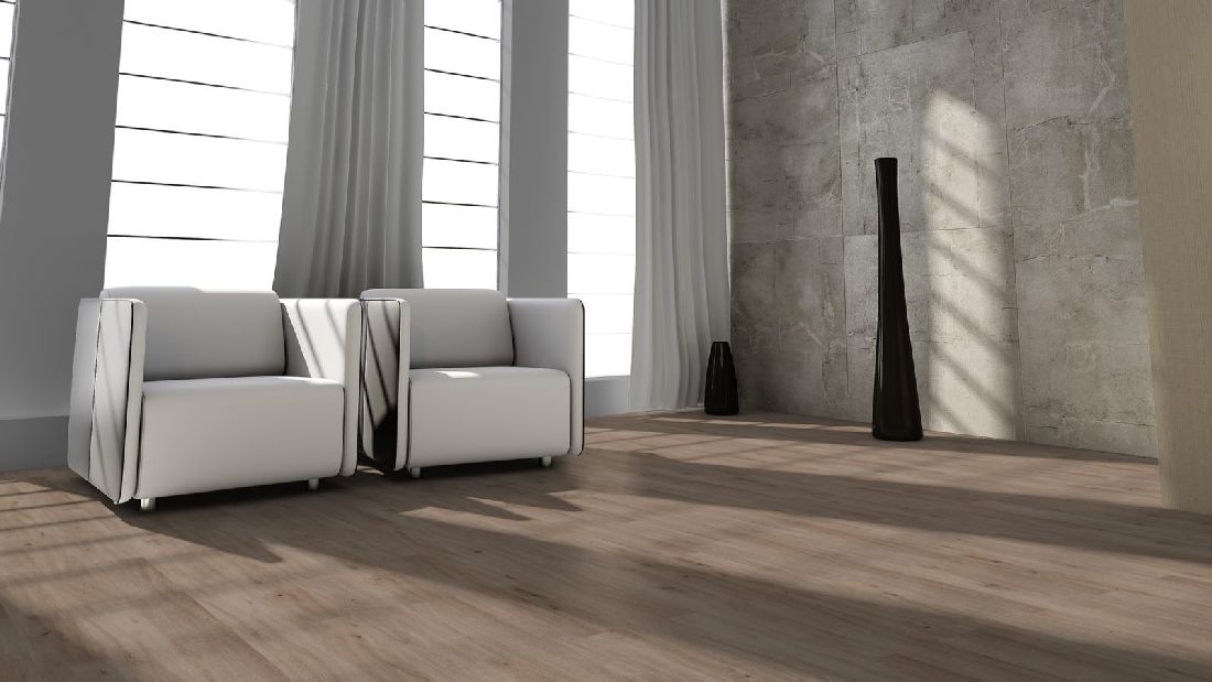 Classen Designboden NEO 2.0 Wood Darkened Tulipier 1-Stab Landhausdiele 4V Raum6