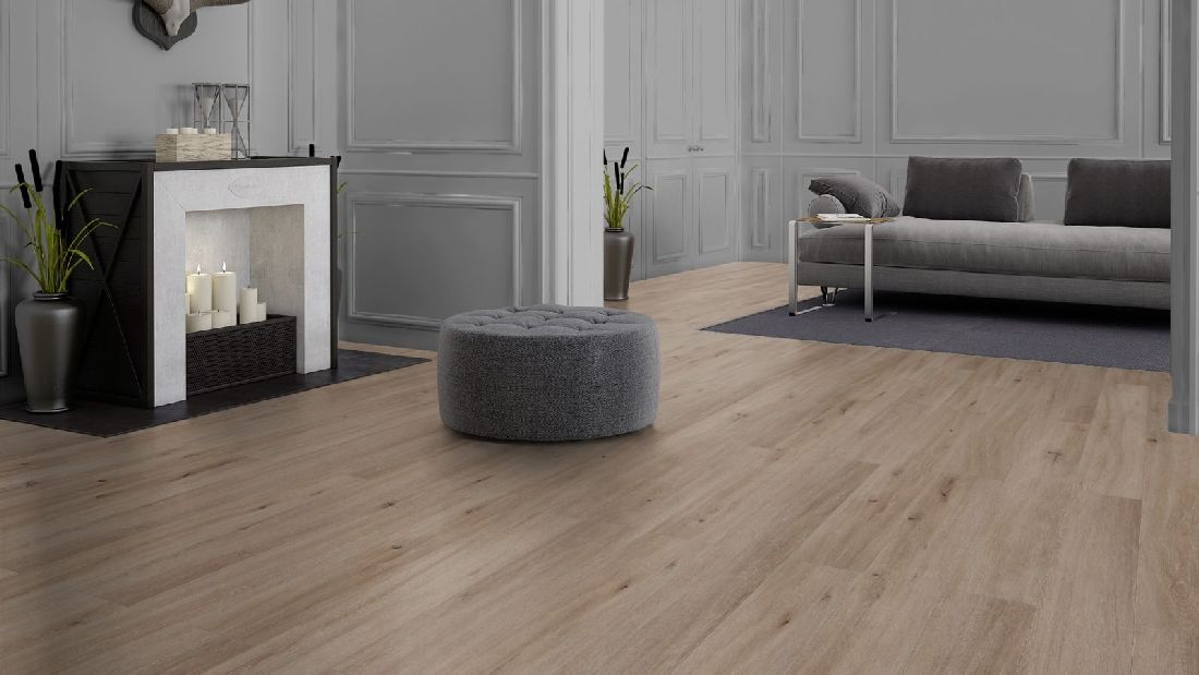 Classen Designboden NEO 2.0 Wood Darkened Tulipier 1-Stab Landhausdiele 4V Aufbau