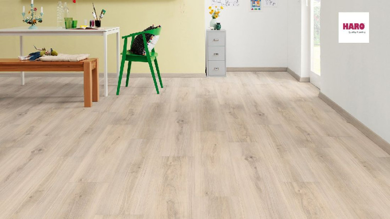 HARO Designboden DISANO Project Kristalleiche 1-Stab Landhausdiele M4V main product photo