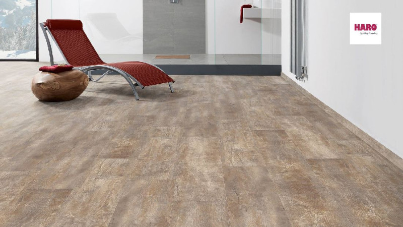 HARO Designboden DISANO SmartAqua Antikeiche geräuchert 1-Stab Landhausdiele M4V Kork-Dämmunterlage main product photo