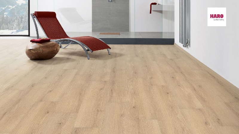 HARO Designboden DISANO SmartAqua Eiche Lavida 1-Stab Landhausdiele M4V Kork-Dämmunterlage main product photo