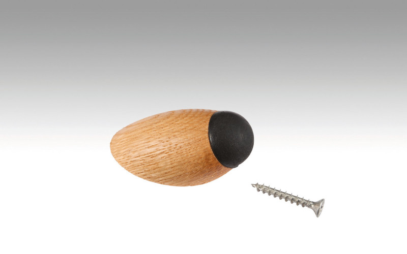 Meister Butoir en bois massif Chêne nature 001 main product photo