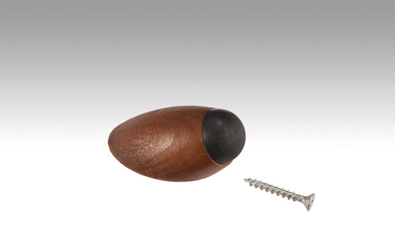 Meister Wooden door stoppers Walnut 015 main product photo