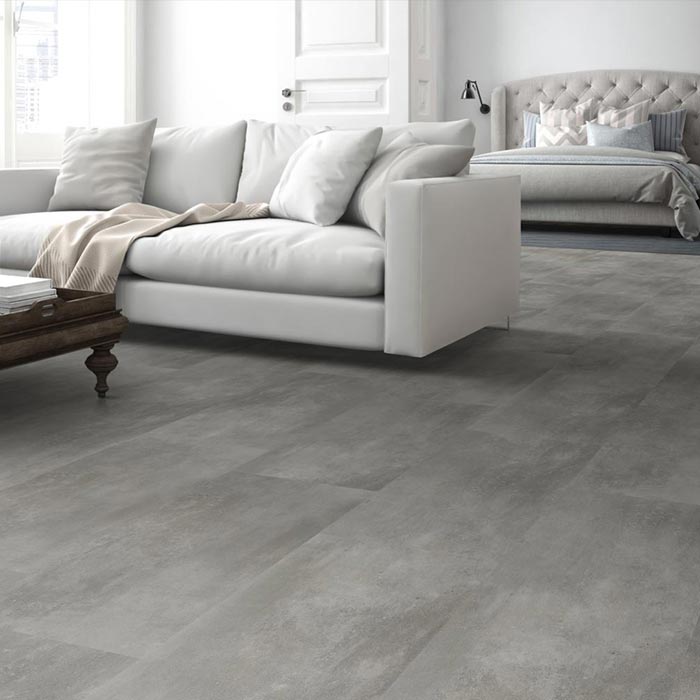 Skaben Vinyl Promotional product Cement Natural Tile for clicking