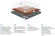 Tarkett Bioboden iD Revolution Composite Stone grey Fliese M4V 500x500 mm Aufbau