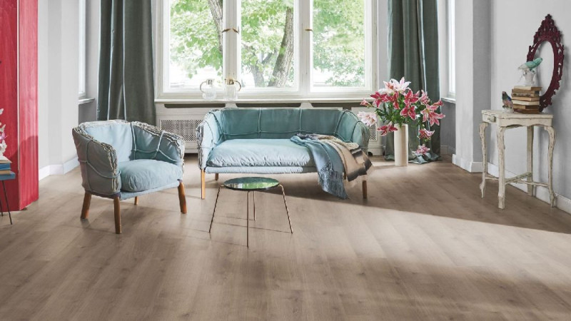 Parador Designboden Modular ONE Eiche Pure perlgrau 1-Stab Landhausdiele M4V main product photo