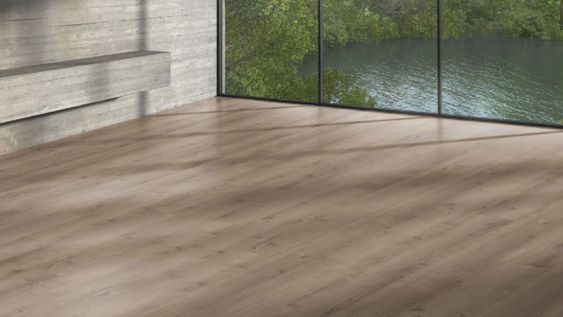 Parador Designboden Modular ONE Eiche Pure perlgrau 1-Stab Landhausdiele M4V