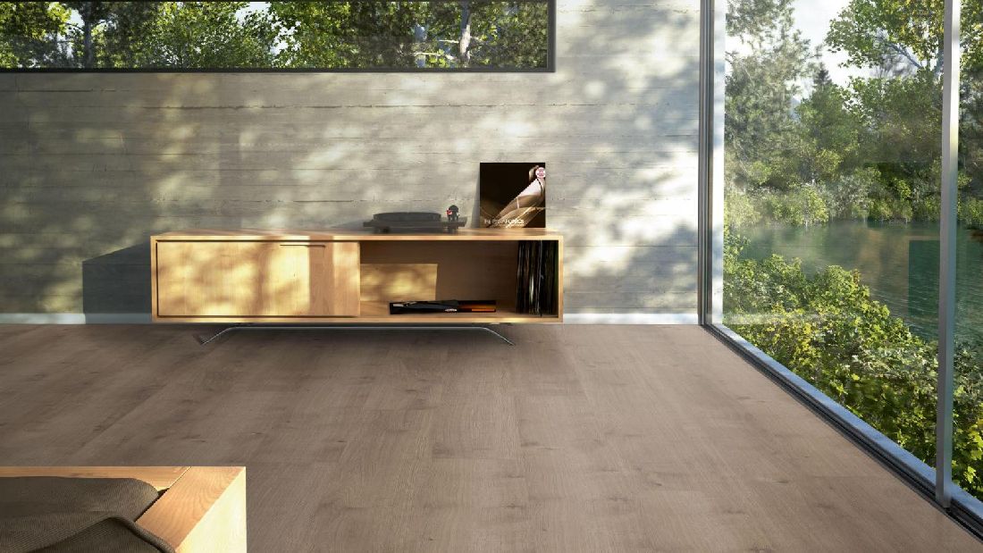 Parador Designboden Modular ONE Eiche Pure perlgrau 1-Stab Landhausdiele M4V