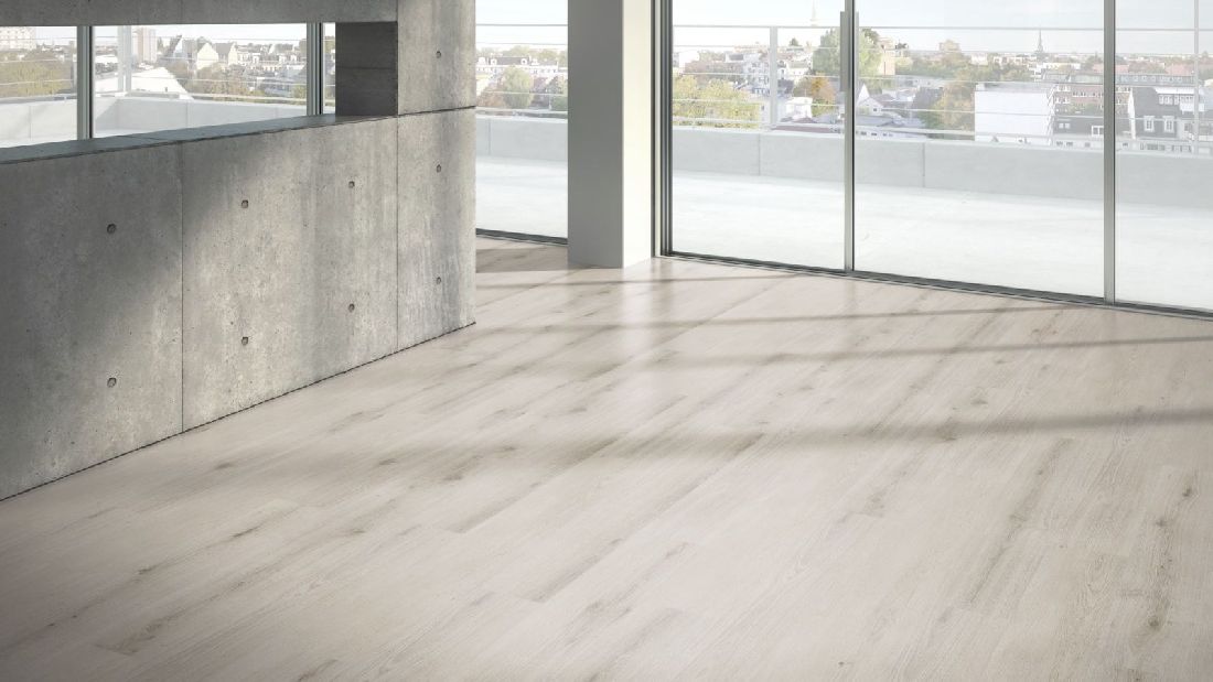 Suelo de diseño de Parador Modular ONE Roble Blanco Calizo 1 Lama M4V