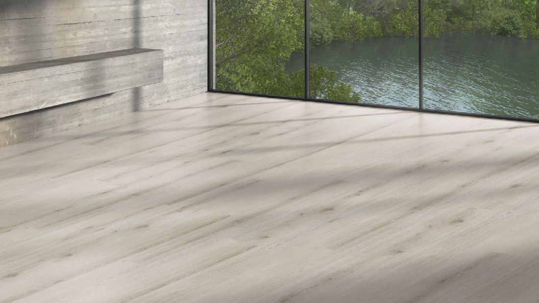 Suelo de diseño de Parador Modular ONE Roble Blanco Calizo 1 Lama M4V