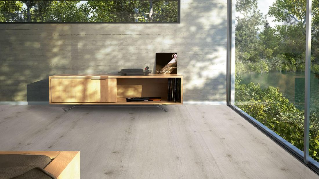 Parador Design flooring Modular ONE Oak Urban white limed Chateau plank M4V