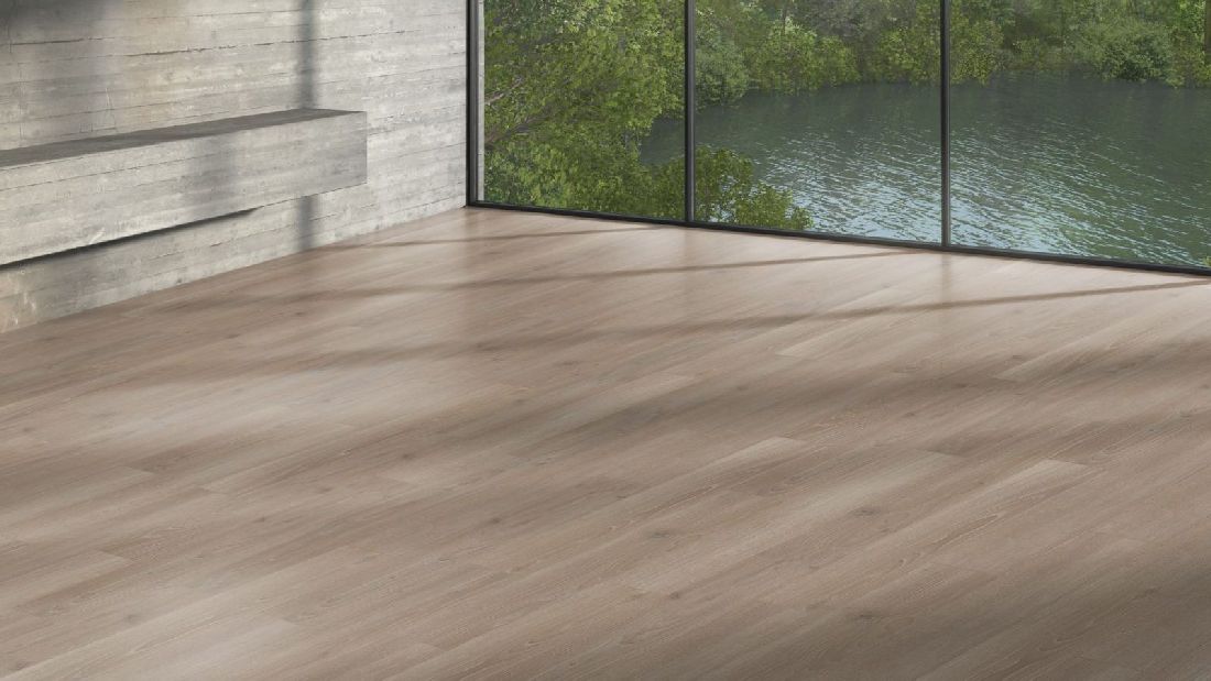 Parador Laminat Trendtime 3 Eiche Skyline perlgrau Fischgrät 4V