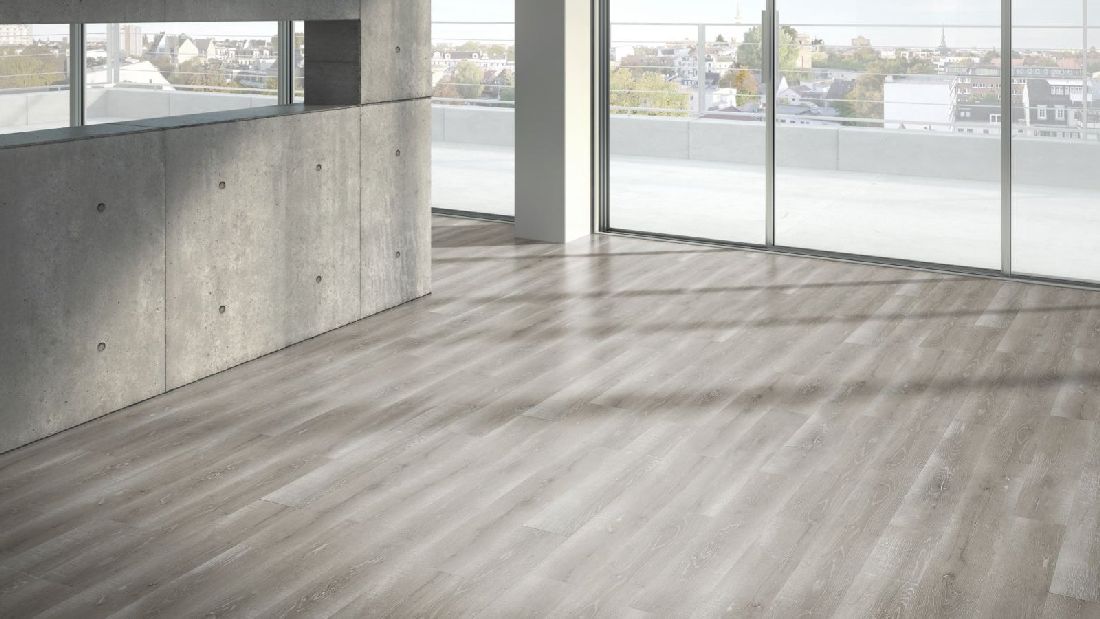 Parador Laminat Trendtime 3 Eiche Vintage grau Fischgrät 4V