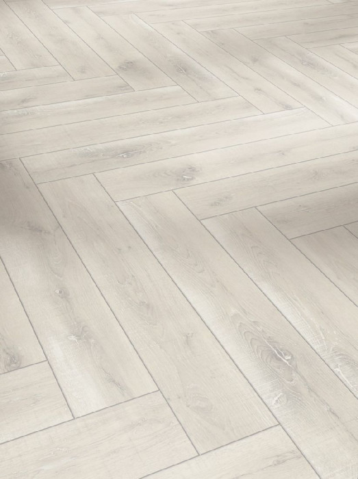 Parador Laminat Trendtime 3 Eiche Vintage weiß Fischgrät 4V main product photo